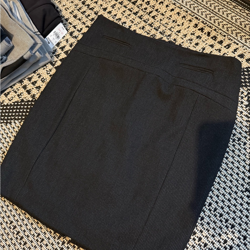 Express Charcoal Pencil Skirt